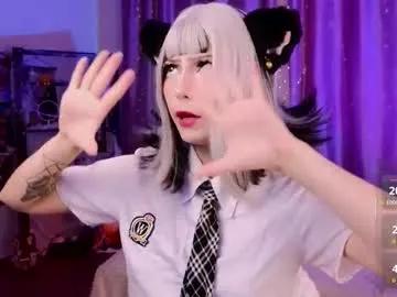 ahegame — Play with neko student  ^^ Goal: blow kiss :3 #anime #halloween #cosplay #cute #ahegao [7 tokens remaining]