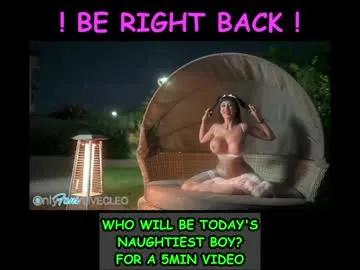 livecleo — MissCleo French Class! WHO will be my naughtiest boy? #bigass #bigboob #lovense #pantyhose #squirt