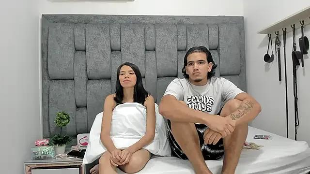 KamilaAndJavier — blowjob and cum in mouth