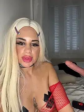 Nabilacam — Hug black dildo fucking me