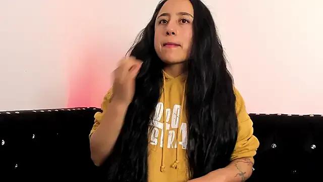 Samanta_Fischer — Fucking a pussy with salive on the dildo